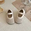 Zapatos para Niñas Sandalias Cerradas de Princesa para Niños 2026 Primavera Verano Niñas Bebé Suela Suave Zapatos Romanos con Agujeros para Niños Pequeños