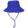 En stock Algodón Puro Lavado Sombrero de Pescador con Volantes Hyun-a Sombrero de Cubo para Mujer para Compras y Viajes Sombrero de Sol Personalizado de Moda