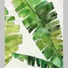Fábrica de Origem de Guangdong Pintura Decorativa de Planta Verde Pintura em Tela Simples Nórdica Núcleo Pintura em Spray Quarto Sala de Estar Pintura de Pendurar