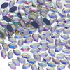 Novos Sapatos Rasos de Cristal Coloridos com Formato Especial Acessórios de Joias com Strass de Diamante Quente Acessórios para Joias DIY Feitos à Mão Atacado de Fábrica