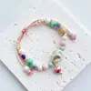 Pulsera de Cerámica Jingdezhen Nueva Pulsera de Cerámica Jingdezhen China Simple Joyería Puesto Regalo para Estudiantes Joyería
