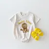 Roupas Infantis Estilo Coreano para Bebês e Crianças Pequenas, Homens e Mulheres, Novidades de Verão, Roupões Fofos com Desenhos de Animais, Bolsas Finas para Bebê, Macacões
