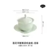 Olla de Cerámica Lotus de Fábrica para Sopa y Estofado para Una Persona Olla para Estofado con Tapa Olla para Cocer al Vapor Sopa Vajilla de Hotel Olla para Sopa Estofado