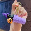 Nuevo Llavero Cascabel Sonoro de Halloween Juguete Descompresor Lindo de Dibujos Animados Colgante para Mochila de Estudiante Pequeño Regalo