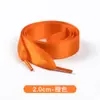 Cadarços Planos de Seda 2cm, Estilo Ballet, Adequados para Tênis de Treino Alemães, Sapatos Casuais, Tênis Brancos, Sapatos de Skate, Aj1, Cadarços Atacado