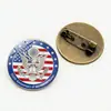 Insignias Conmemorativas del 250 Aniversario Americano Accesorios Broches Bolsas Decoraciones para Ropa Pulseras al por Mayor