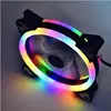 Luces LED RGB de Colores Cambiantes de Venta Caliente Transfronteriza para Computadoras de Escritorio, Radiador Brillante DIY, Accesorios para Ventiladores de Gabinete al por Mayor