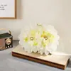 Pinza para el Cabello Popular de Flor de Orquídea Mariposa 2026 para Mujer, Pinza para el Cabello de Flor de Hortensia Estilo Vacaciones en la Playa, Accesorio para el Cabello con Pinza de Flor Artificial para Mujer