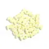 Flor Estrela de Cinco Pontas Colorida Revestida com UV Acrílica Contas Doces Cor Gradiente Furo Reto Contas Soltas Acessórios para Corrente de Celular DIY