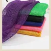 Toalla de Baño Exfoliante Elástica Africana, Malla para Sauna, Raspador de Espalda, Tira Elástica para Baño, Malla Espumosa