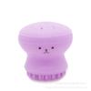 Cepillo Limpiador Facial de Pulpo Pequeño de Silicona con Esponja Integrada, Fácil de Crear Burbujas, Desmontable, para Limpieza Profunda y Masaje