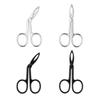 Pinzas de acero inoxidable nuevas transfronterizas, pinzas para depilar cejas, clip para depilar cejas para hombres, depilación de barba, cabeza recta, codo, pinzas para cejas, pelo fino, pequeñas