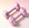 Halteres de Cimento Transfronteiriços para Mulheres, Equipamento de Fitness para Casa, Halteres Coloridos para Mulheres, Halteres Octogonais de Cimento para Treinamento de Braços