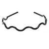 Arco de Cabelo Dentado Ondulado Novo Arco de Cabelo de Celebridade da Internet Pressionar Franja Quebra de Cabelo Finalização Faixa de Cabeça Simples Elegante Touca para Lavar o Rosto