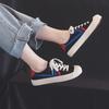 Zapatos de lona para mujer, primavera y verano 2019, recién llegados, zapatos de skate para estudiantes que combinan con todo, estilo coreano, zapatos de calle populares cibernéticos retro, zapatos de moda.