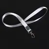 Cordón con hebilla de metal de 1.5 cm, cordón para certificado con hebilla integrada, juego de gafete, cordón para identificación de estudiante, cordón con hebilla de langosta de metal