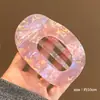 Pinza para el Cabello de Acetato de Alta Gama Estilo Coreano para Mujer, Pinza Grande de Pato para la Parte Trasera de la Cabeza, Elegante Pinza para Cola de Caballo, Accesorio para el Cabello, Horquilla, Pinza de Garra