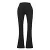 Pantalones Bootcut con Estilo Europeo y Americano para Realzar Cadera de Melocotón para Mujer 2025 Nuevo Look Adelgazante Look Adelgazante Piernas Largas Pantalones Casuales Pantalones de Yoga