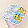 Novas Sandálias de Verão Infantis para Meninos e Meninas, Sandálias Fechadas Antiderrapantes para Crianças Pequenas, Sandálias de Processamento de Fábrica e Comércio Personalizado