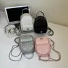Mochila de Moda Trendy Bolso Pequeño para Mujer Verano 2025 Nuevo Plegado Versátil Ins Bolso de Mujer Moda Bolso de Cadena Simple