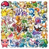60 Peças de Adesivos Transfronteiriços Estilo Pixel de Pokémon para Decorar Alto-falantes, Brinquedos, Desktops de Computador, Garrafas de Água, Malas e Celulares