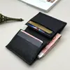 Cartera nueva transfronteriza de cuero para hombre, capa superior de piel de vaca, tarjetero, mini, gran capacidad, sentido avanzado, comercio exterior, en stock, venta al por mayor