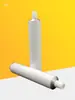Tubo de Aluminio para Pasta de Dientes, Tubo Suave para Dispensar Pegamento, Pintura, Asfalto, Tubo Separador Blanco, Tubo de Aluminio para Pasta de Dientes Metálico Dispensador