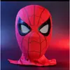 Fornecimento Exclusivo Transfronteiriço de Capacete do Homem-Aranha com Olhos Móveis, Piscante Elétrico, Iluminado, Máscara Extraordinária, Capacete para Cosplay de Halloween