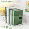 Soporte de libro transparente de panda estante de escritorio para estudiantes caja de almacenamiento de libros de gran capacidad para escritorio infantil artefacto de almacenamiento