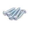 Parafuso autoatarraxante de cabeça chata semicircular galvanizado cruzado GB845-76 alta resistência cabeça redonda cruzada ST3ST4ST5ST6