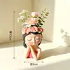 Luz Nórdica Lujo Hada Pequeña Maceta de Flor Suculenta Creativo Jardín Arreglo de Flores Secas Sala de Estar Planta en Maceta Decoración Adorno
