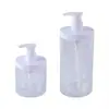 Garrafa de detergente para roupa de grande capacidade, prensa para substituição de detergente para roupa, garrafa vazia de grande diâmetro dedicada para armazenamento