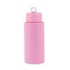 Copo Térmico de Aço Inoxidável Transfronteiriço Portátil de Grande Capacidade com Canudo Copo de Água Esportivo de Aço Inoxidável Americano para Manutenção de Frio Personalização