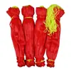 Saco de rede para melancia pendurado em estufa atacado saco de rede de plástico saco de rede para frutas saco de rede para melão pendurado saco tecido de nylon com cordão