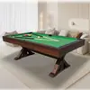 Mesa de Billar Shenling Estándar para el Hogar Mesa de Billar Americana Mesa de Billar Comercial Mesa de Ping Pong Tres en Uno
