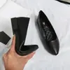 Zapatos de Trabajo Negros para Auxiliares de Vuelo para Largas Horas en el Trabajo, Nuevo Modelo 2026, Ropa Profesional para Entrevistas, Tacón Medio, Tacón Grueso, Zapatos Pequeños de Cuero