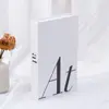 Nuevos Libros Falsos Plegables Transfronterizos, Libros Decorativos Ingleses Modernos Minimalistas, Decoración de Sala de Modelos, Libros Falsos, Libros de Atrezo