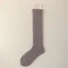 Calcetines de Invierno Cálidos de Coral para Mujer, Tubo Largo, Antifrío para Pantorrilla, No Sueltan Pelusa, No Voluminosos, Calcetines de Tubo Largo, Calcetines para Mujer Zhuji