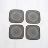 Adecuado para modelos Denza 26 D9 de cuatro puertas, Accesorios de decoración de panel de acero inoxidable debajo de la cubierta del altavoz, Pegatinas decorativas, Suministros automotrices