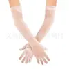 Accesorios para Mujer de los Años 1920 Spandex Satén Flocado Guantes de Charol Accesorios de Disfraz para Fiesta de Baile Transfronteriza en Stock