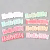 Star Beauty Material de Crema DIY Marca de Letras Kt Accesorios de Resina para DIY Funda de Teléfono Móvil Accesorios de Letras en Inglés