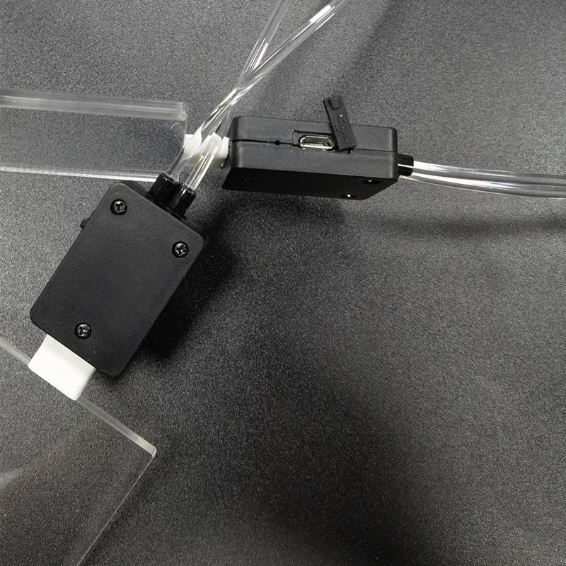 USB充电LED发光吊牌亚克力发光工作牌酒吧KTV闪光胸牌可镭射LOGO