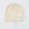 Gorro de punto de felpa floral estilo coreano para mujer, adecuado para otoño e invierno, circunferencia de cabeza grande, artístico y versátil, hace que la cara se vea más pequeña, gorro cálido