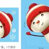 Pegatinas navideñas transfronterizas, pegatinas de pared, pegatinas electrostáticas, pegatinas para cristales de ventanas, regalo de Papá Noel y alce, decoraciones para ventanas