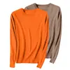 Conjunto de dos piezas Otoño e Invierno Suéter Pulóver para Mujer Cuello Redondo Tejido de Punto Holgado Color Sólido Manga Larga Talla Grande Capa Base Versátil