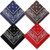 Lenço de Cabeça Colorido Unissex Paisley Quadrado Padrão Jeans Lenço de Cabeça Multiuso Padrão de Texto com Logotipo Personalizado