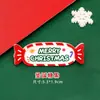 Pasador de Navidad para Niñas Pasador de Dibujos Animados para Flequillo Accesorios para el Cabello Pequeños Regalos Tocados Acrílicos Regalos de Navidad para Niños