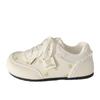 Zapatillas Deportivas de Entrenamiento Alemanas Versátiles Estilo Ins para Mujer, Nuevas de Verano 2025, Zapatos Deportivos Casuales Transpirables y Delgados para Combinar con Faldas, Zapatos Blancos