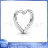 Pulsera Serie s925ME de Pandora Accesorios Lazos Conector Libre Colgante diy Cadena de Doble Anillo Hebilla Redonda de Anillo