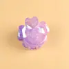 Pinza de Tiburón Pequeña de Flor Colorida Brillante de Gama Alta, Pinza para el Flequillo de Moda y Exquisita, Accesorio para el Cabello de Media Recogida